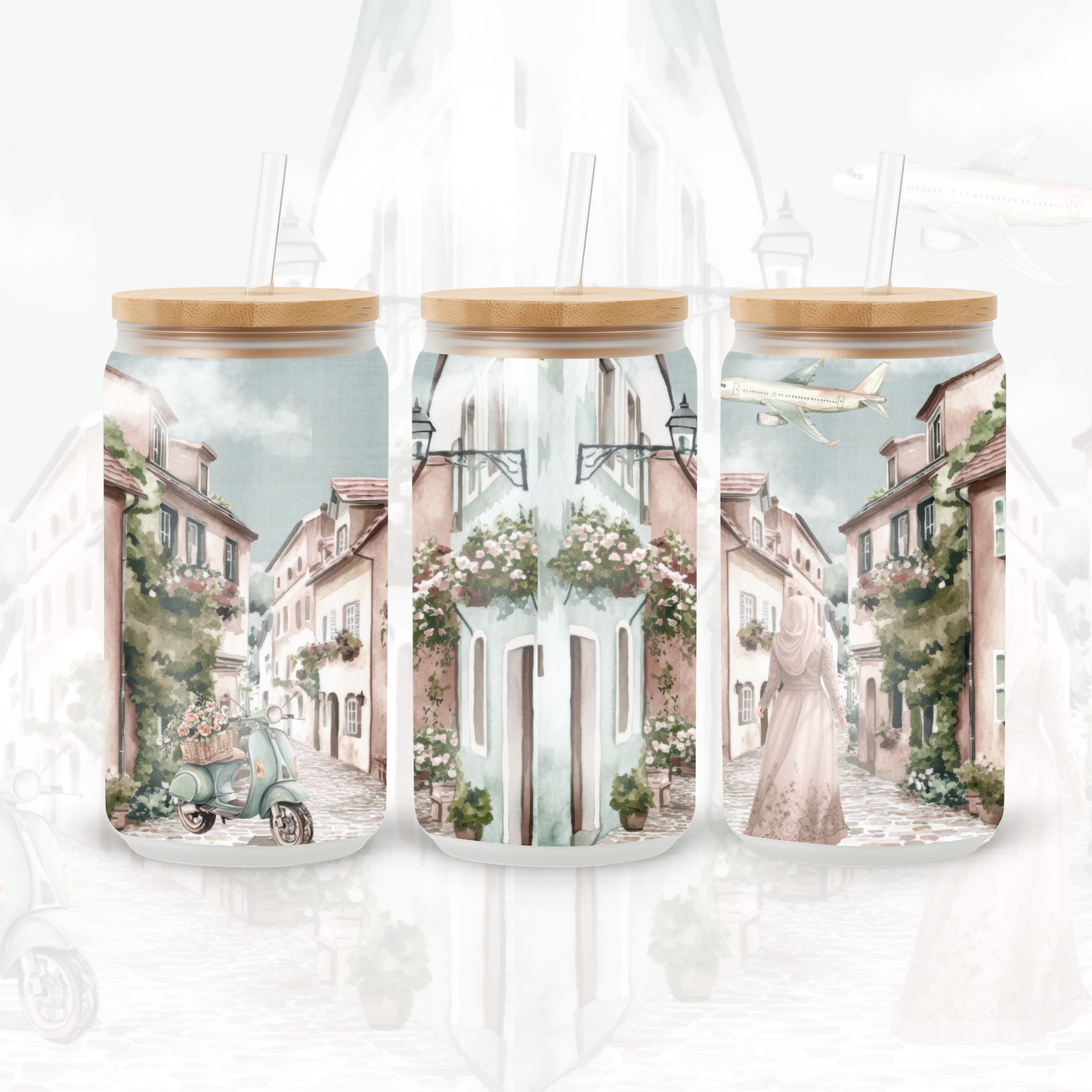 Hijabis In The City 16oz Libbey Cup