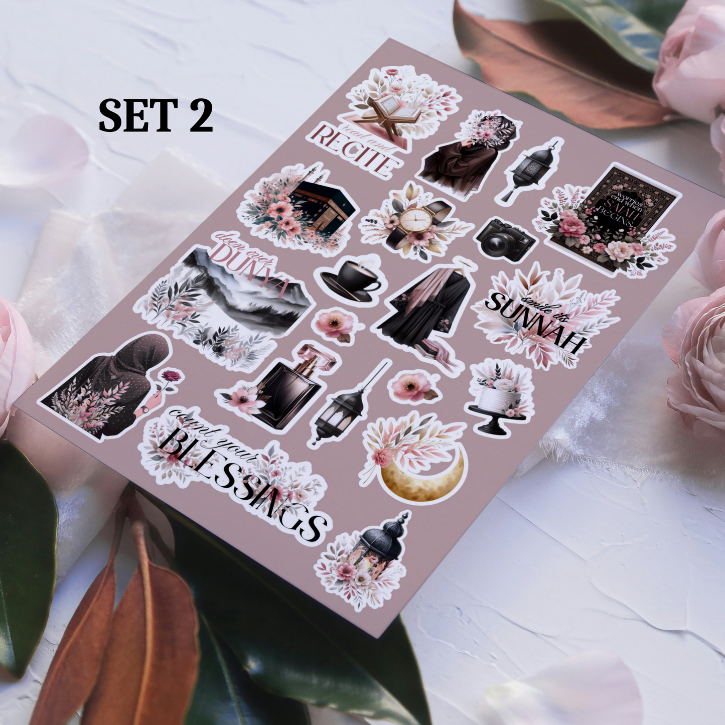 Zeenah Journal Stickers