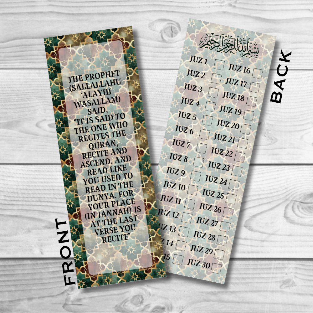 Premium Juz Tracker