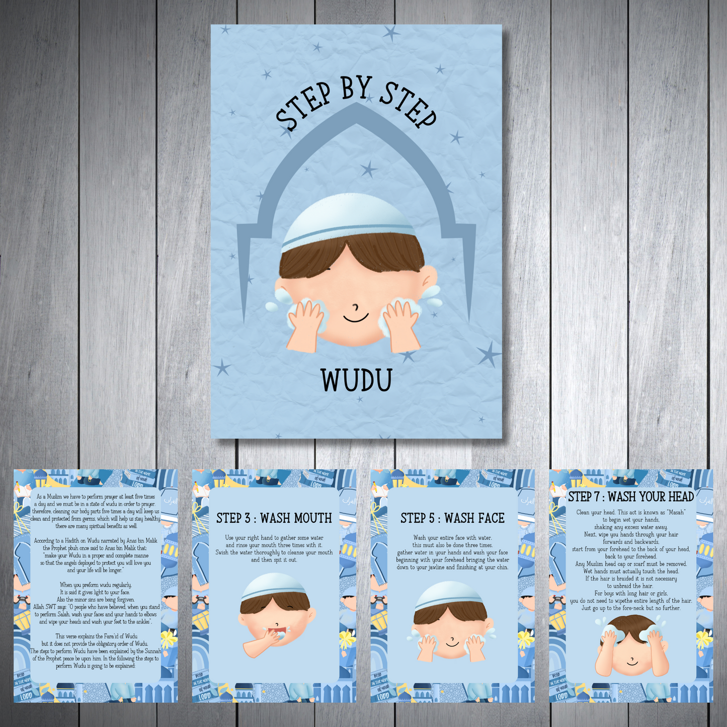 Step By Step Wudu My Store