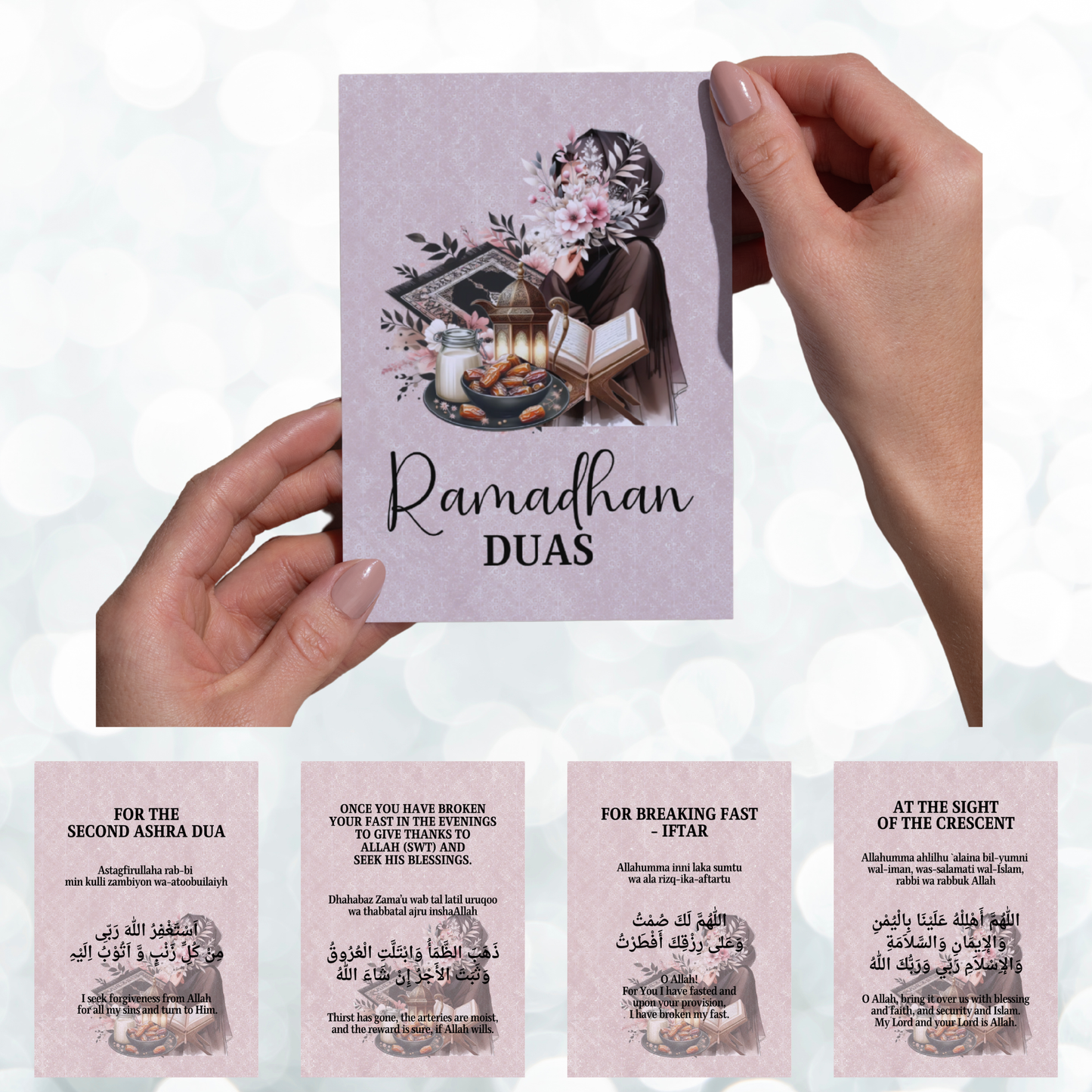 Ramadhan Duas Flash Cards My Store