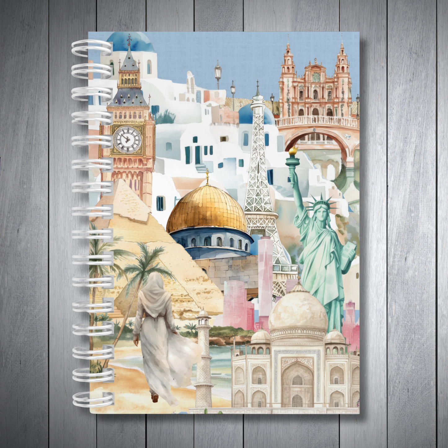 Hijabis In The City Spiral Notebook