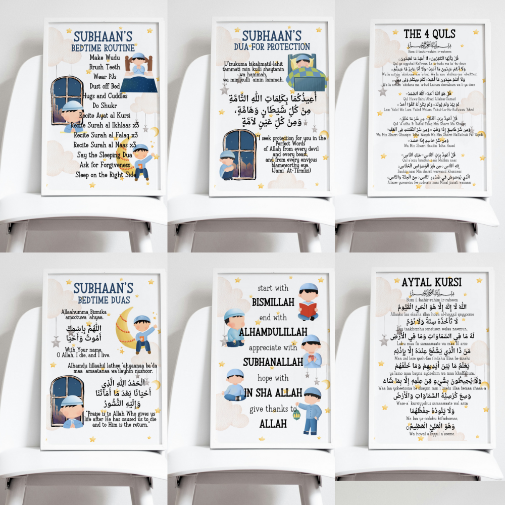 Boys Bedroom Prints