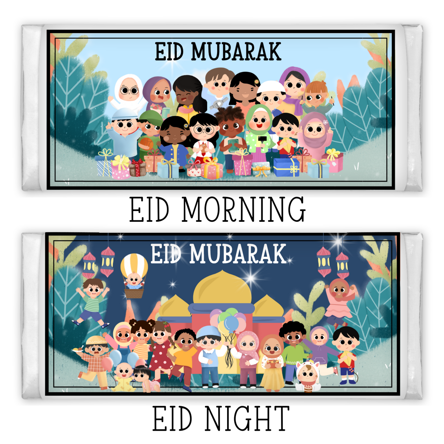 Eid Milk Chocolate Bar My Store