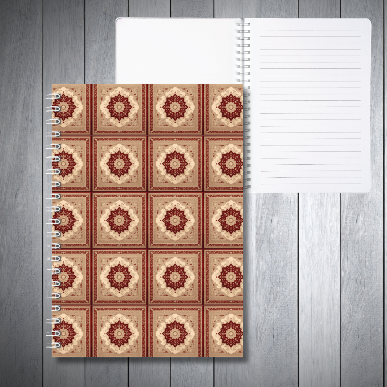Patterned Notebooks