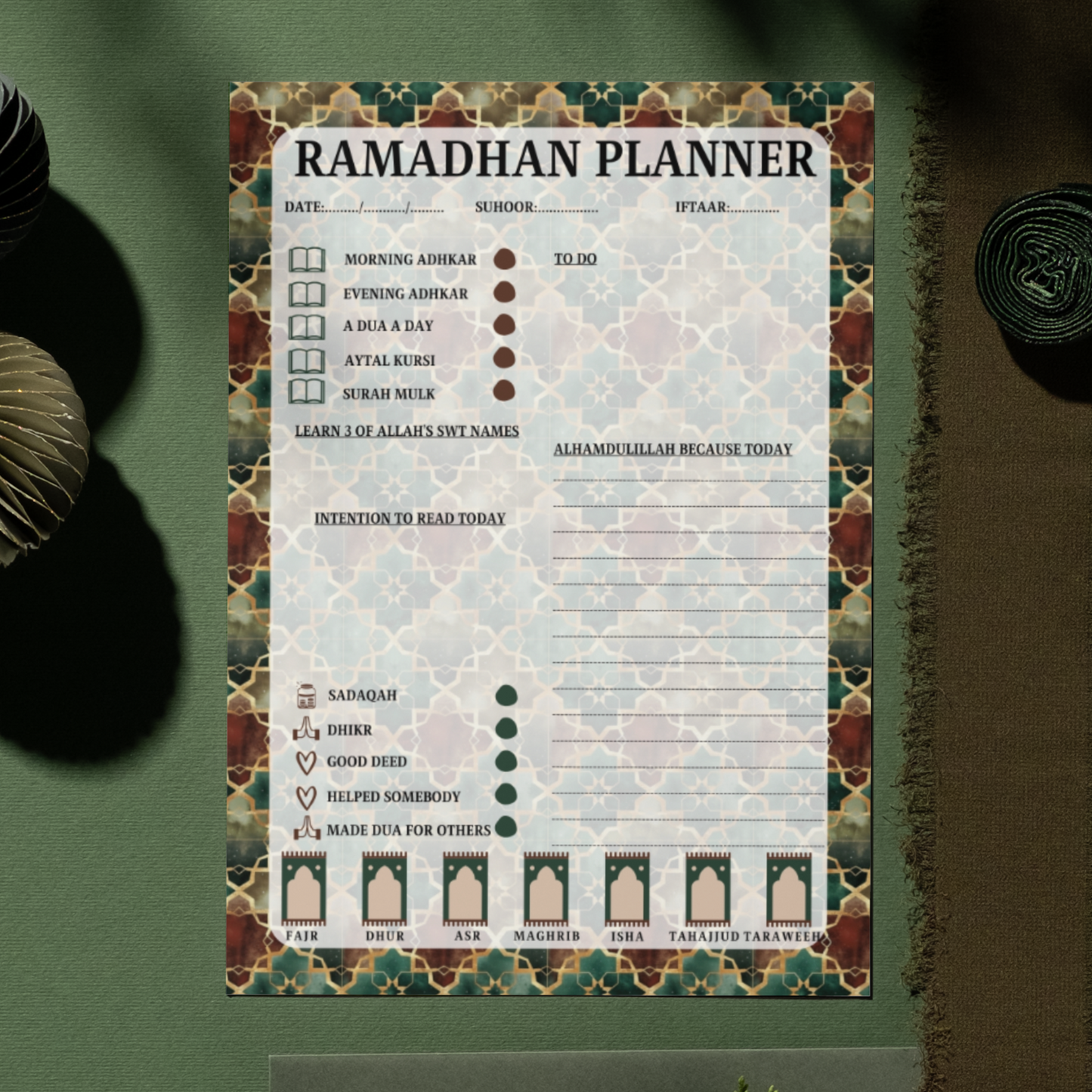 Majestic Ramadan A5 Notepad