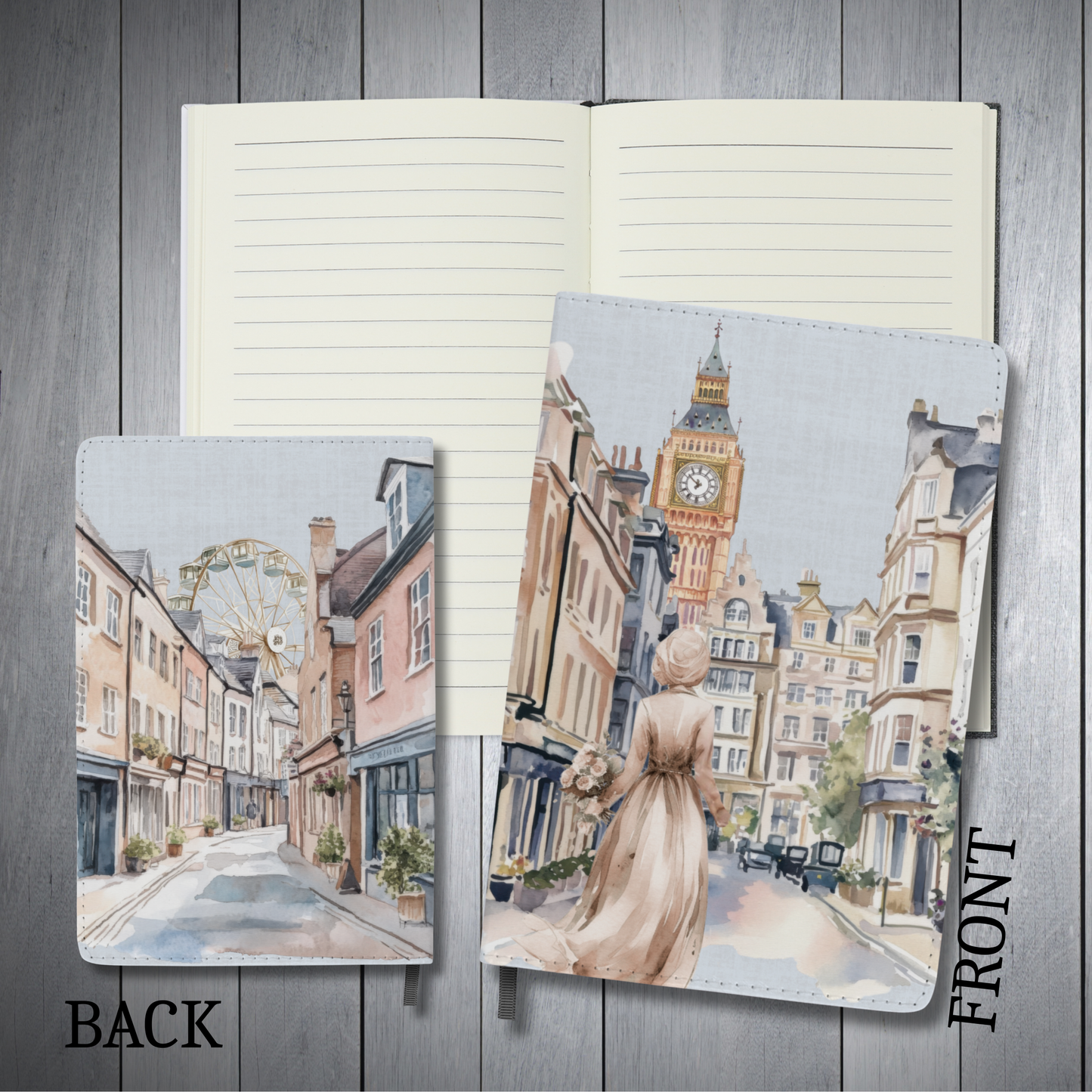 Hijabis In The City Luxury NoteBook