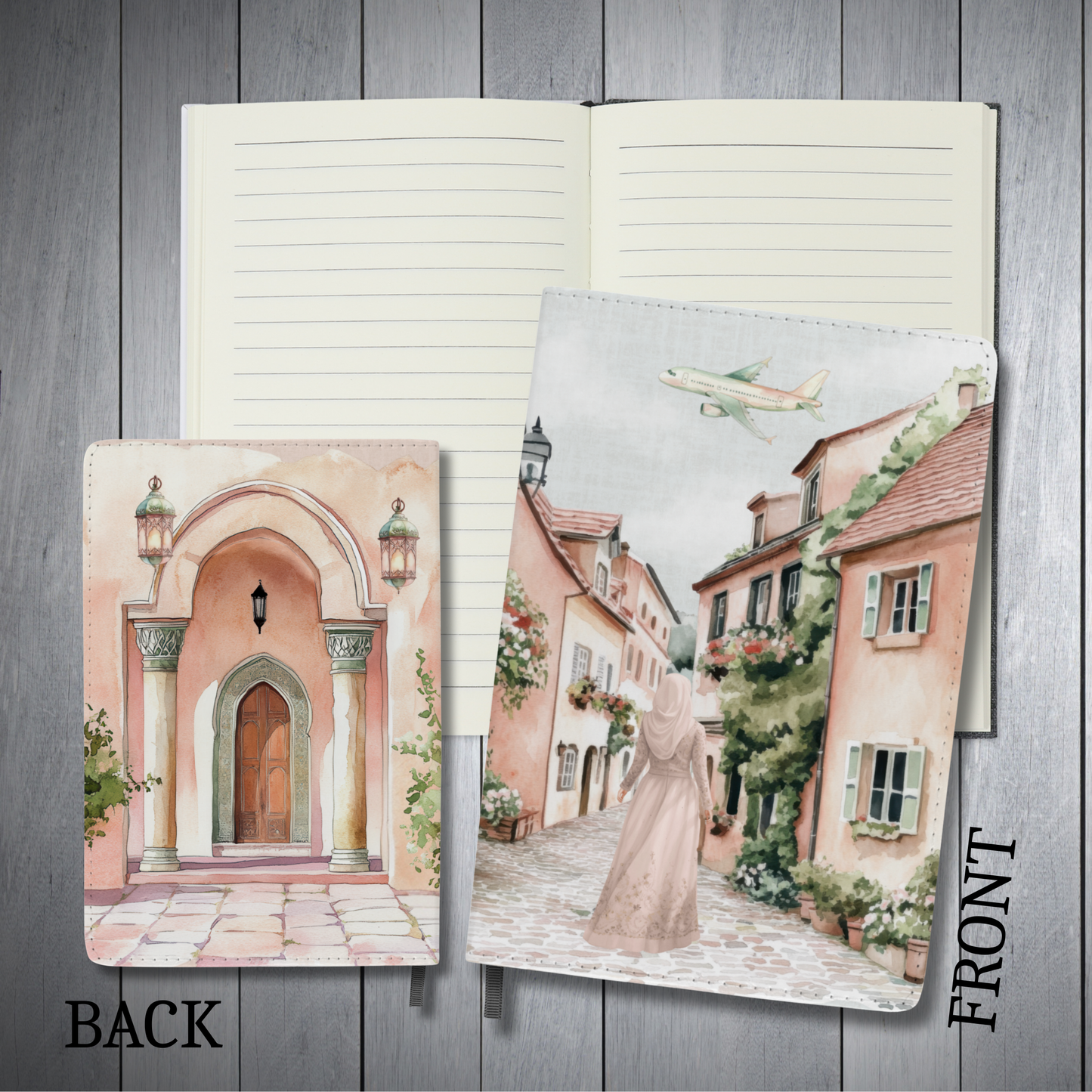 Hijabis In The City Luxury NoteBook
