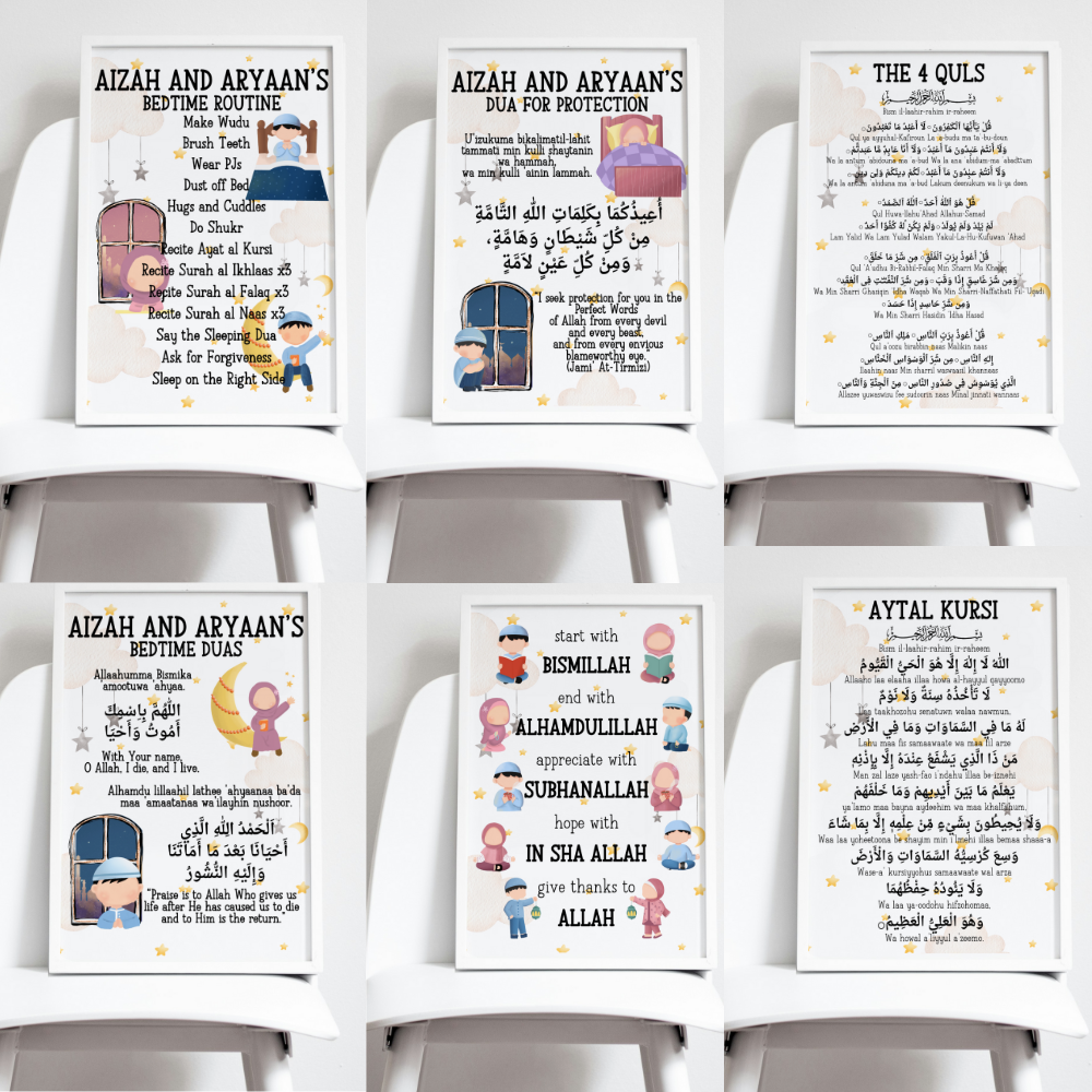 Mixed Gender Bedroom Prints My Store