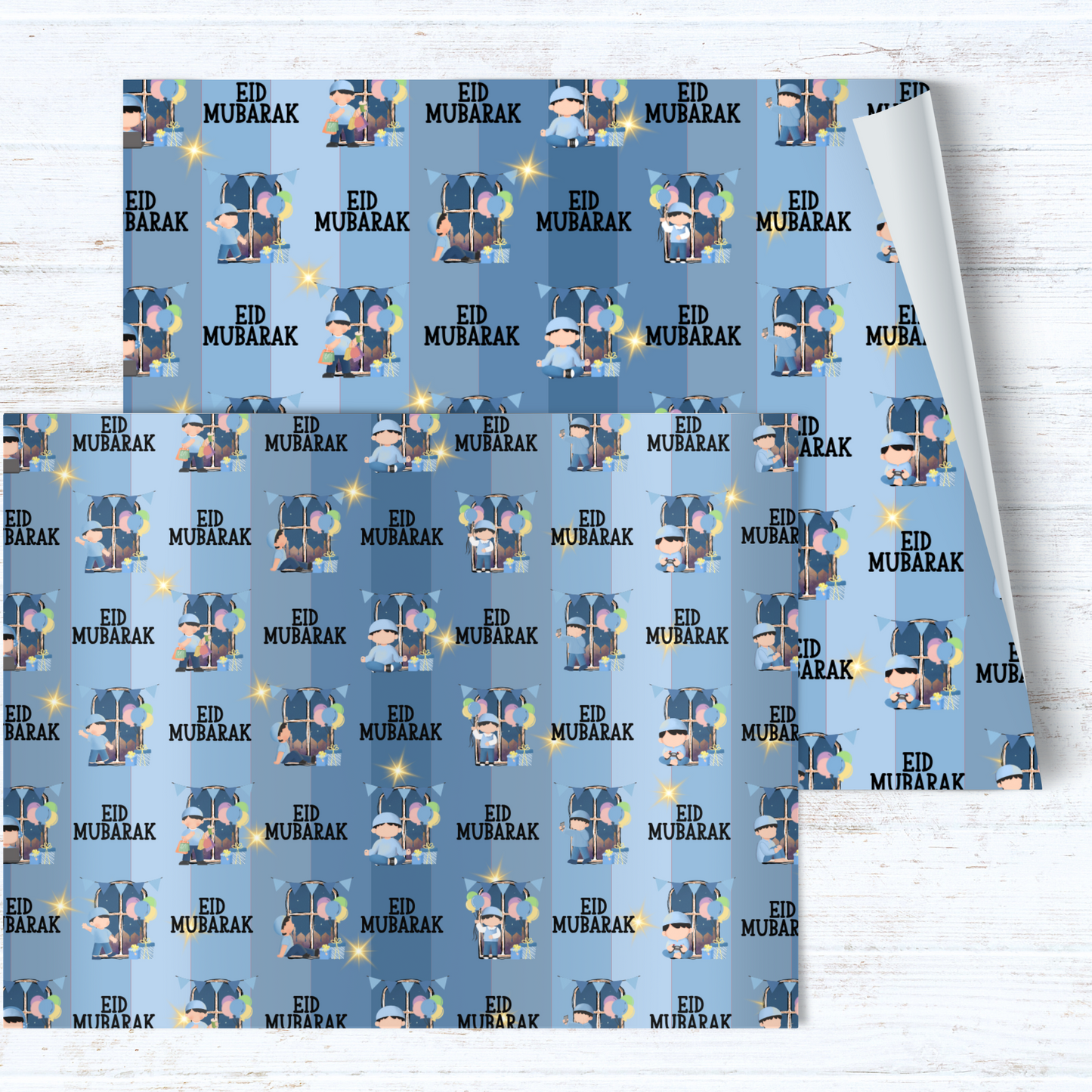 Wrapping Paper Windows of Joy