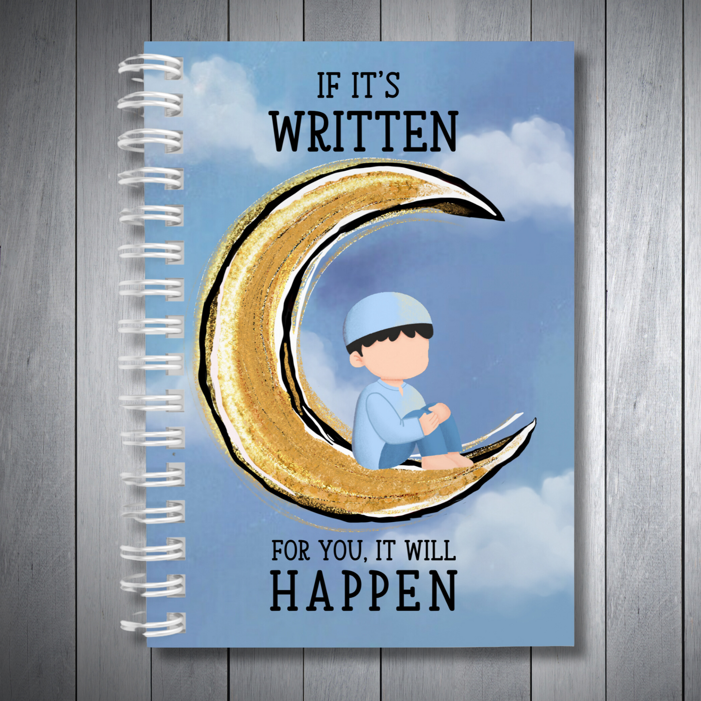 If it's written notebook