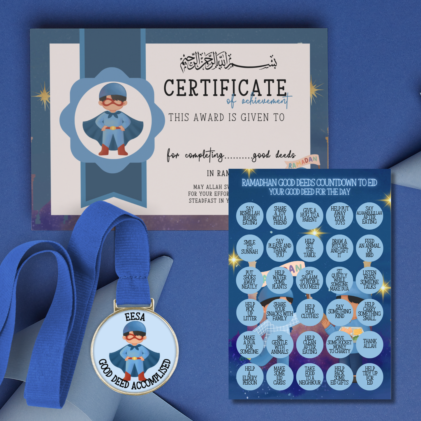 NEW FOR 2026 Junior Ramadan Good Deed Trackers