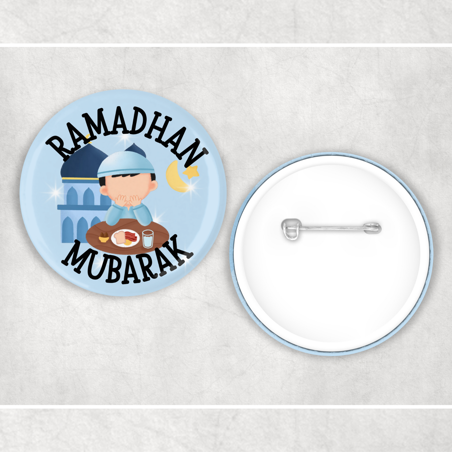 Ramadan Mubarak Badge 3x Designs My Store