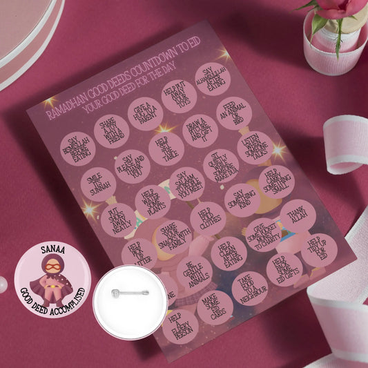 NEW FOR 2026 Infant Ramadan Good Deed Trackers My Store