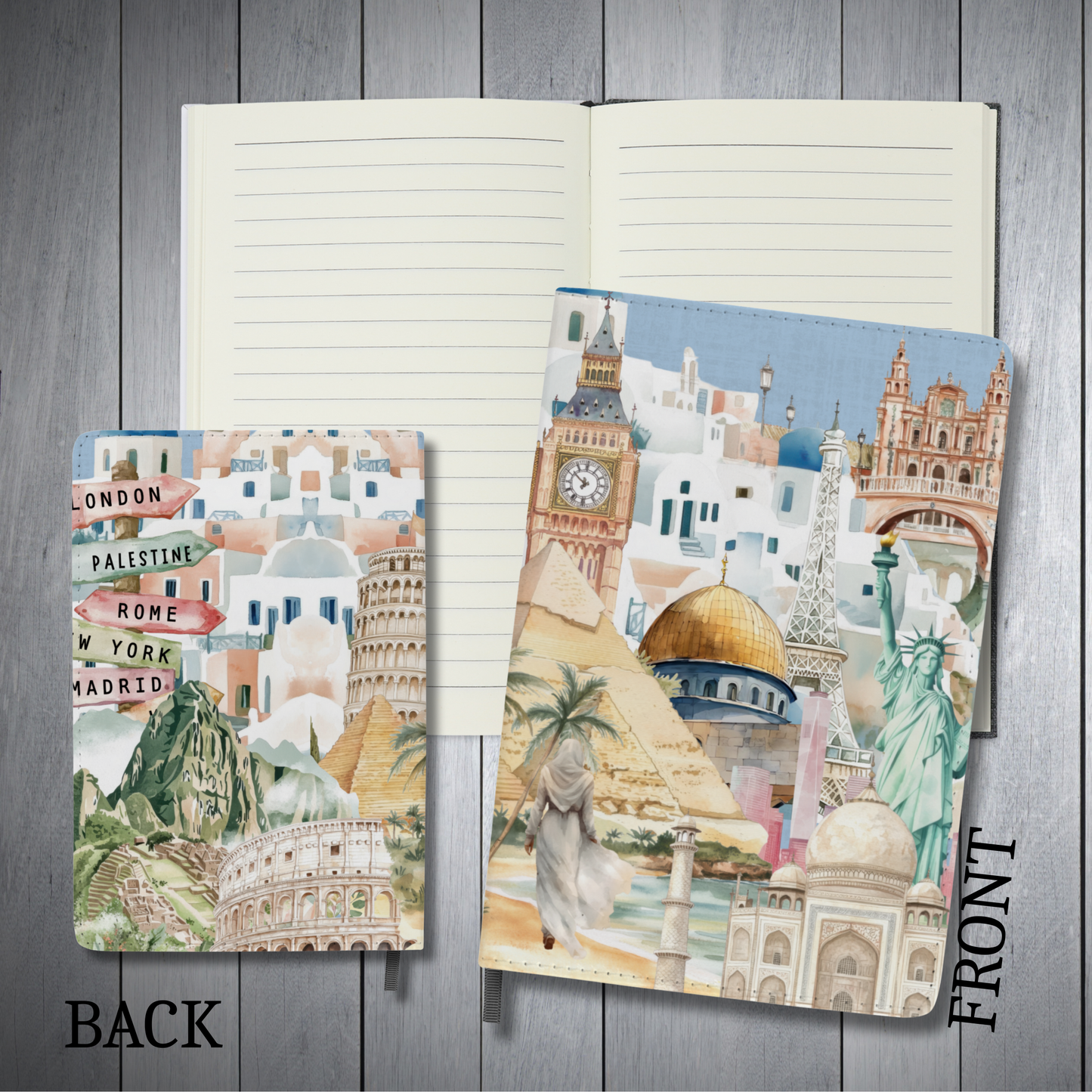 Hijabis In The City Luxury NoteBook