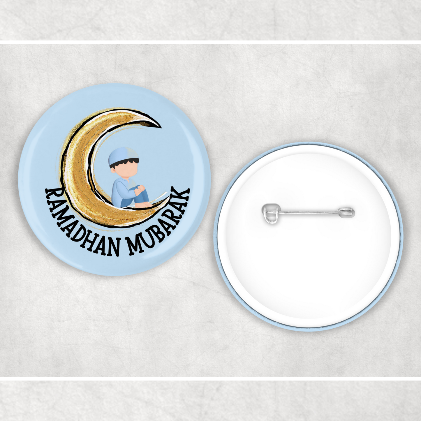 Ramadan Mubarak Badge 3x Designs