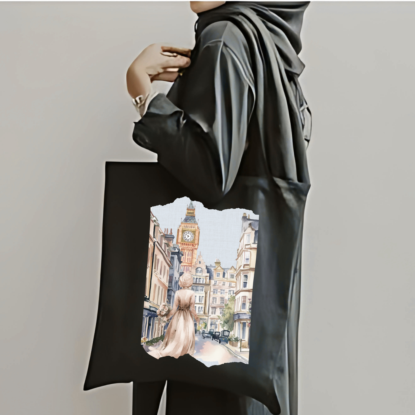 Hijabis Round the World Totes Bags