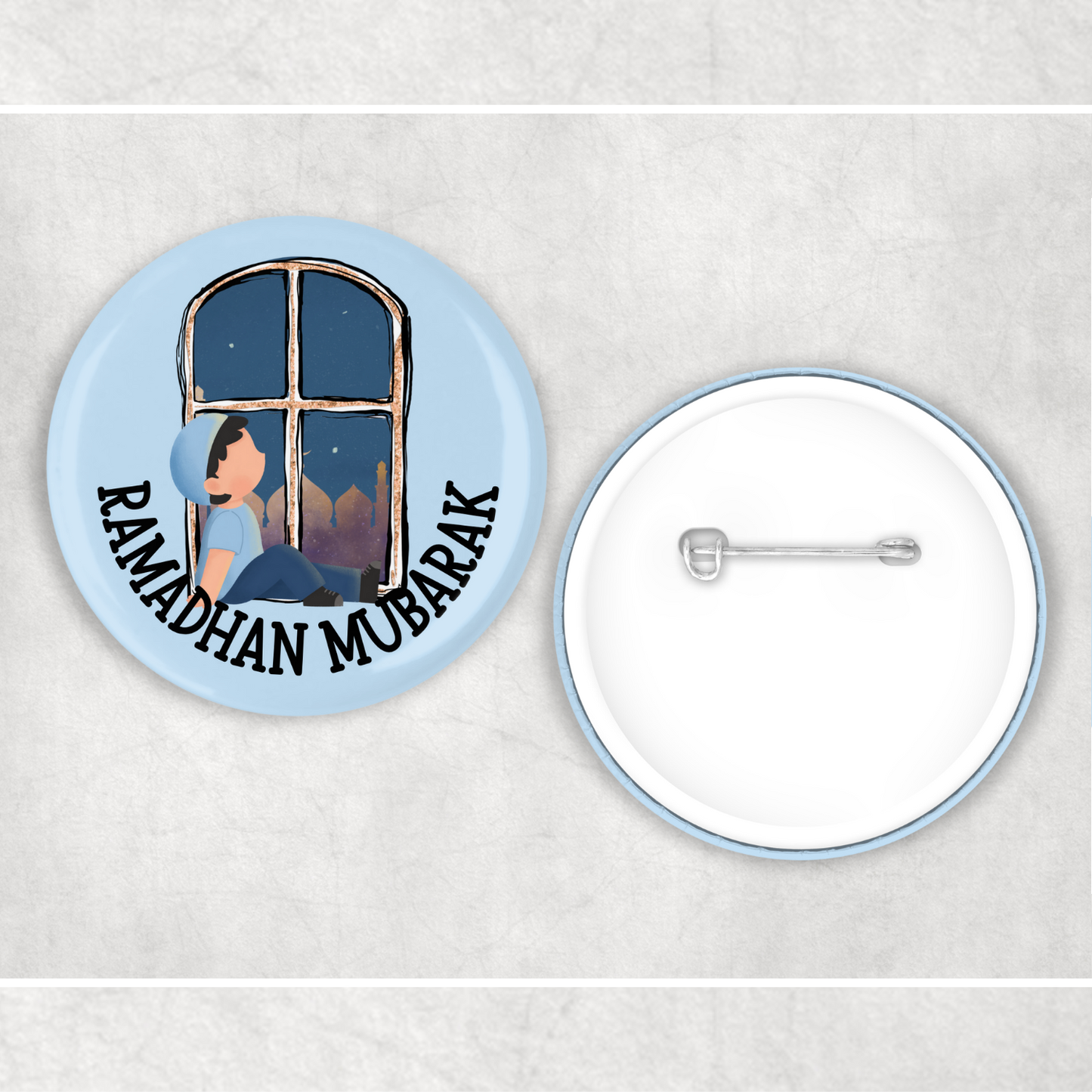 Ramadan Mubarak Badge 3x Designs