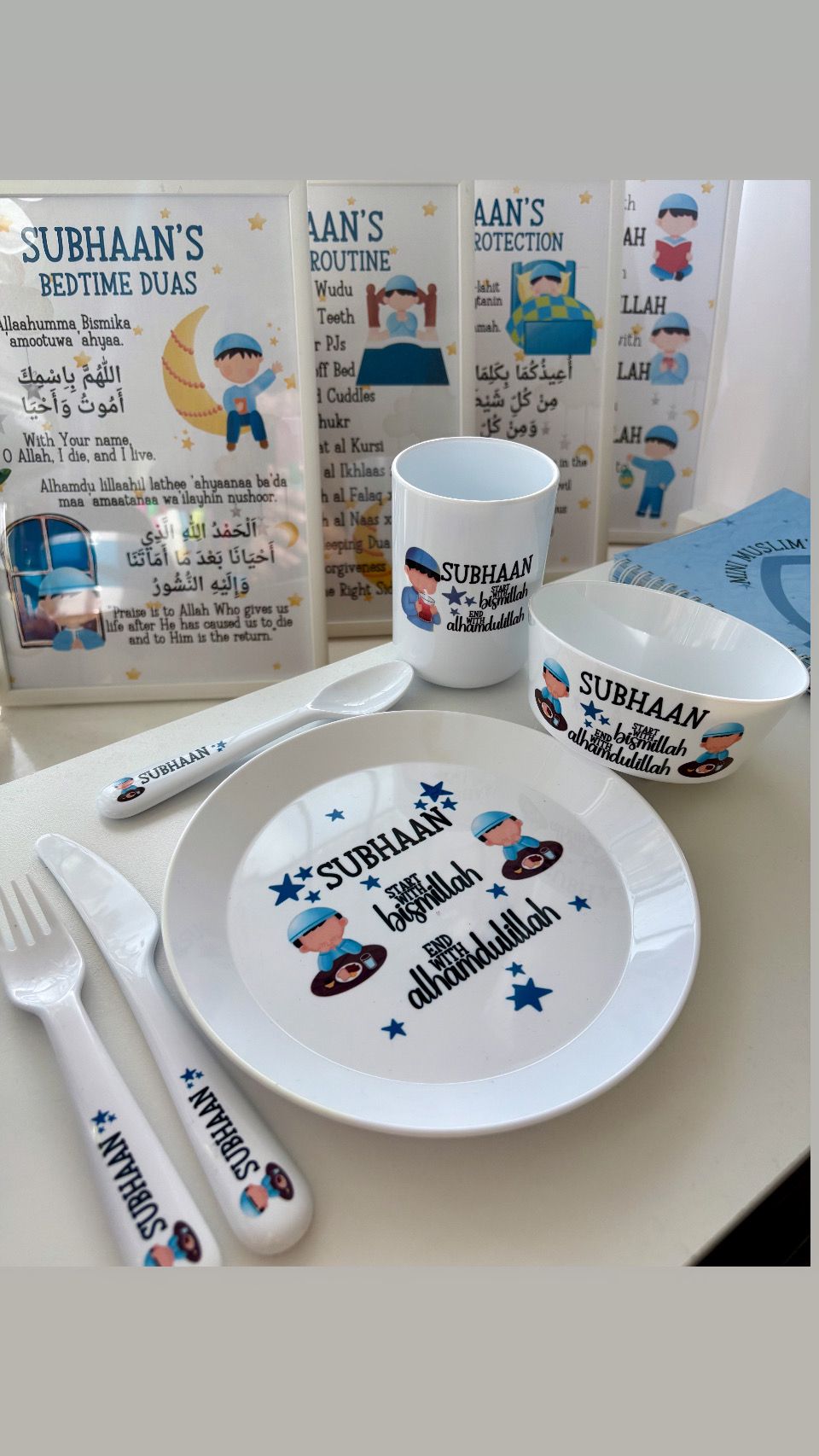 Childrens Personalised Dinnerware