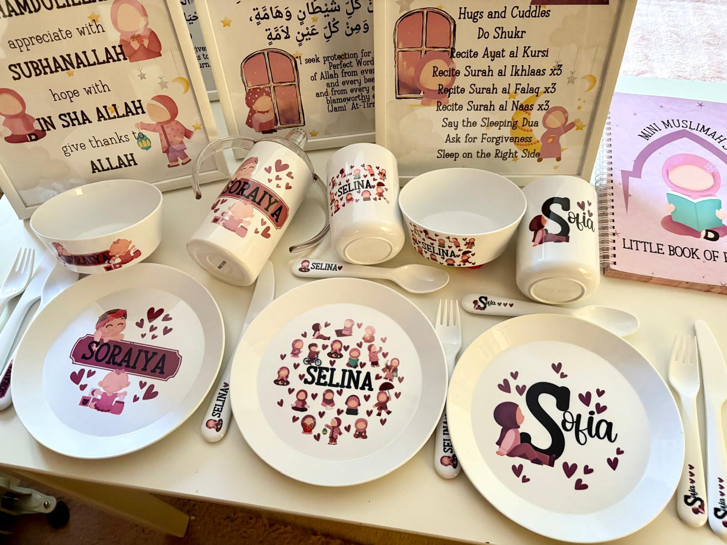 Childrens Personalised Dinnerware