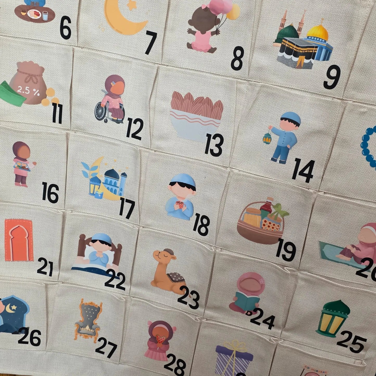 NEW FOR 2026 Personalised Ramadan Calendar NouNou and Me