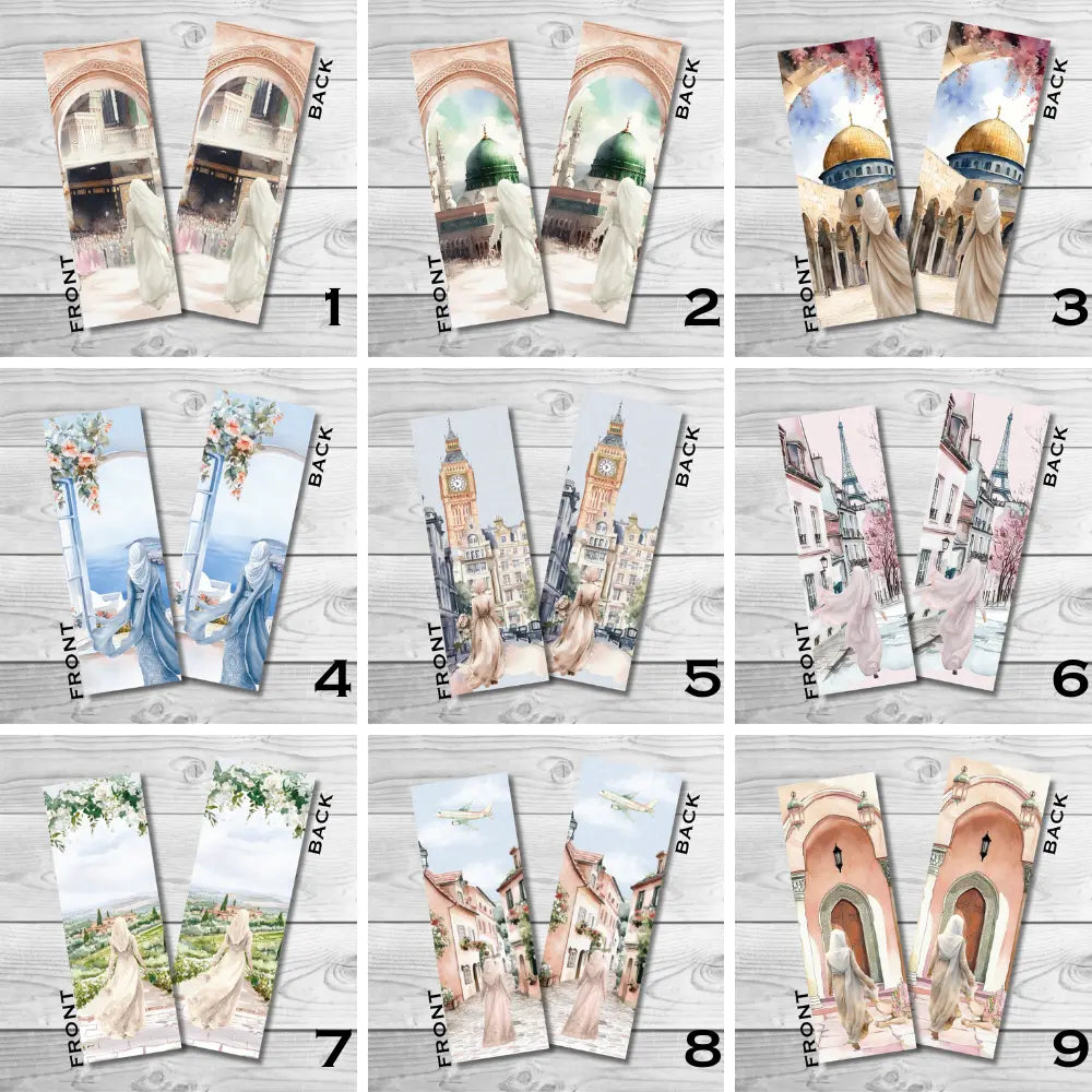 Hijabi In The City Muslim Islamic Bookmarks My Store