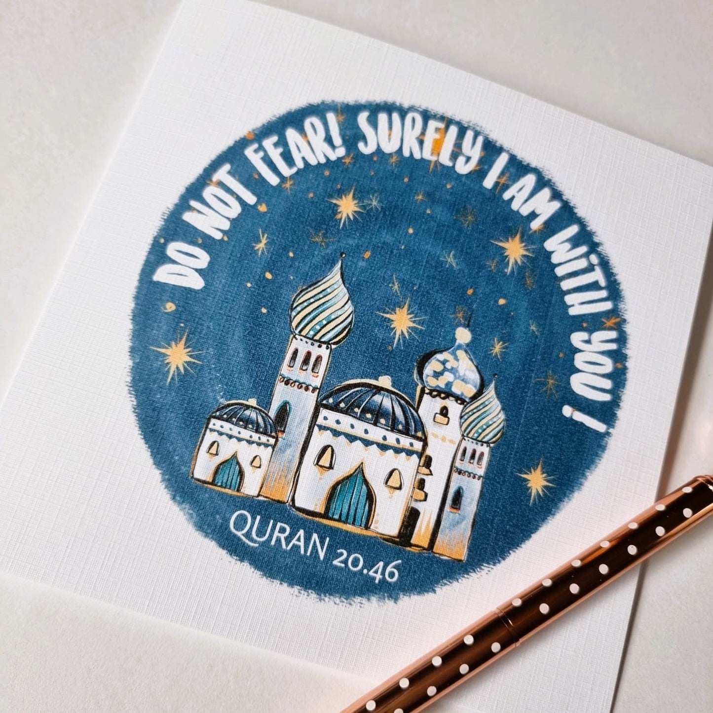 Do Not Fear Greetings Card - Islamic cards - blank cards My Store