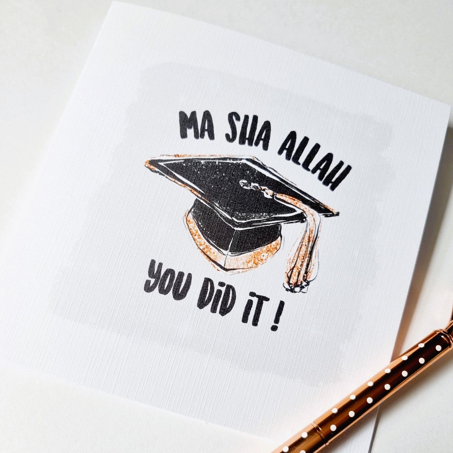 Graduation Greetings Card - Islamic cards - blank cards My Store