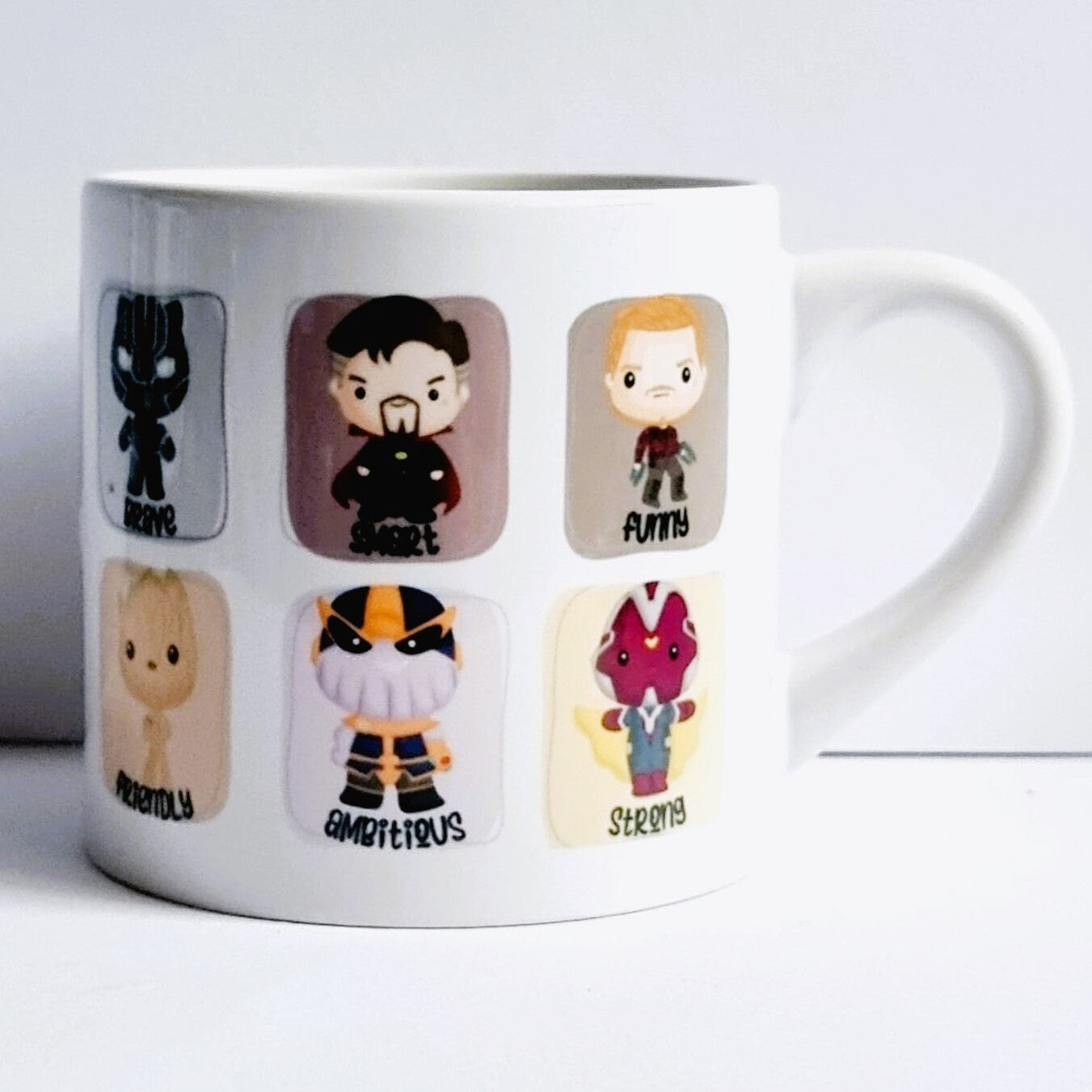 Superhero Mug - 6oz - gifts - birthday, eid