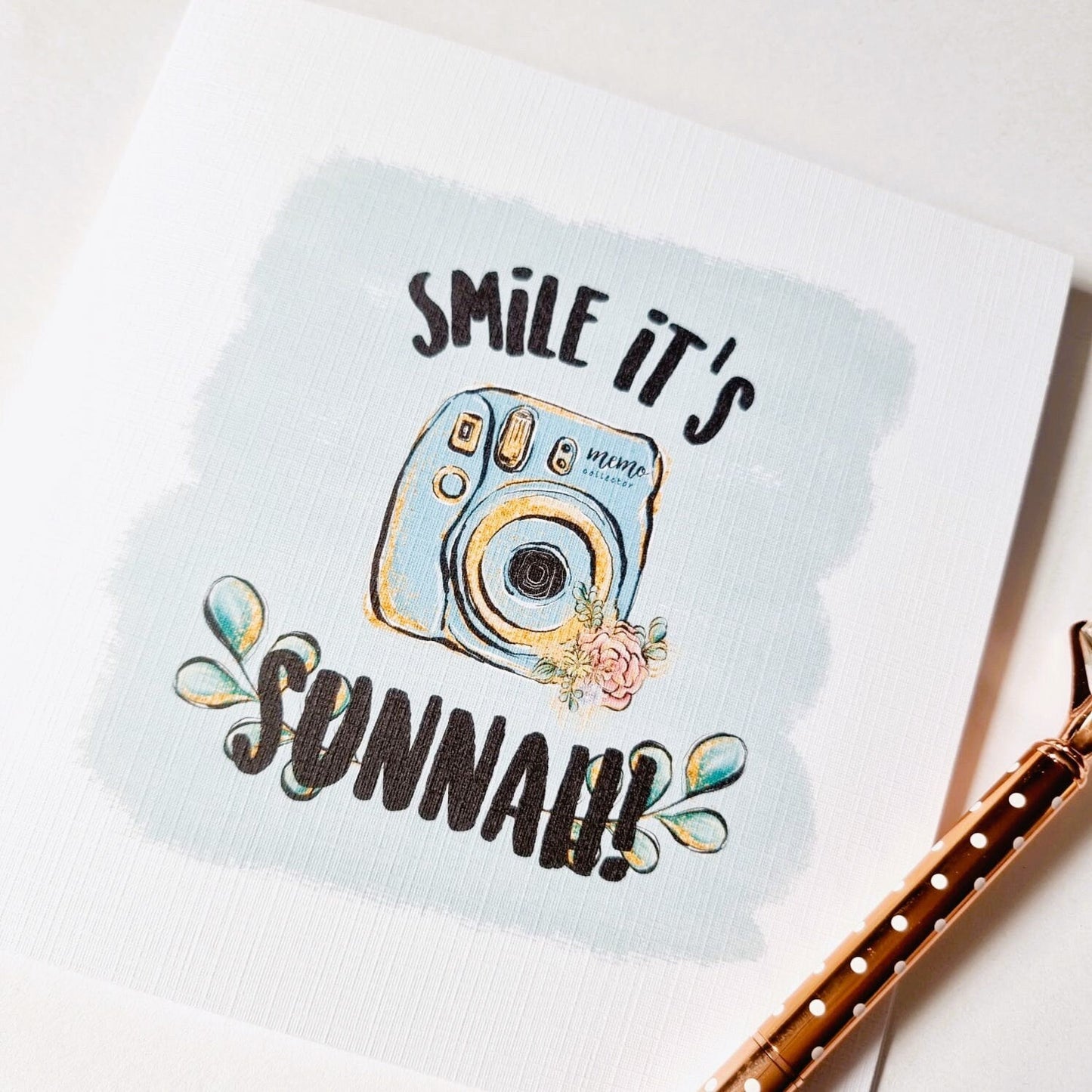 Smile It's Sunnah Greetings Card - Islamic cards - blank cards My Store