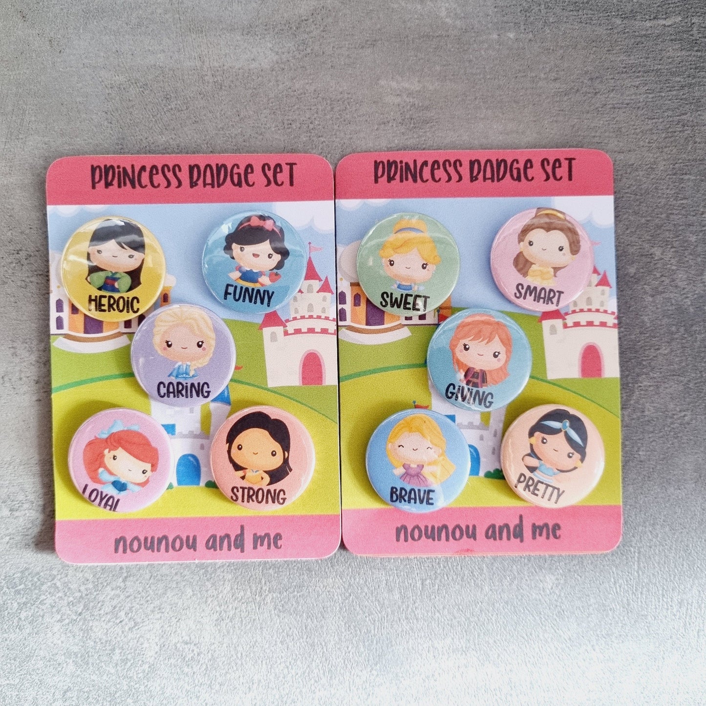 Princess Badges My Store