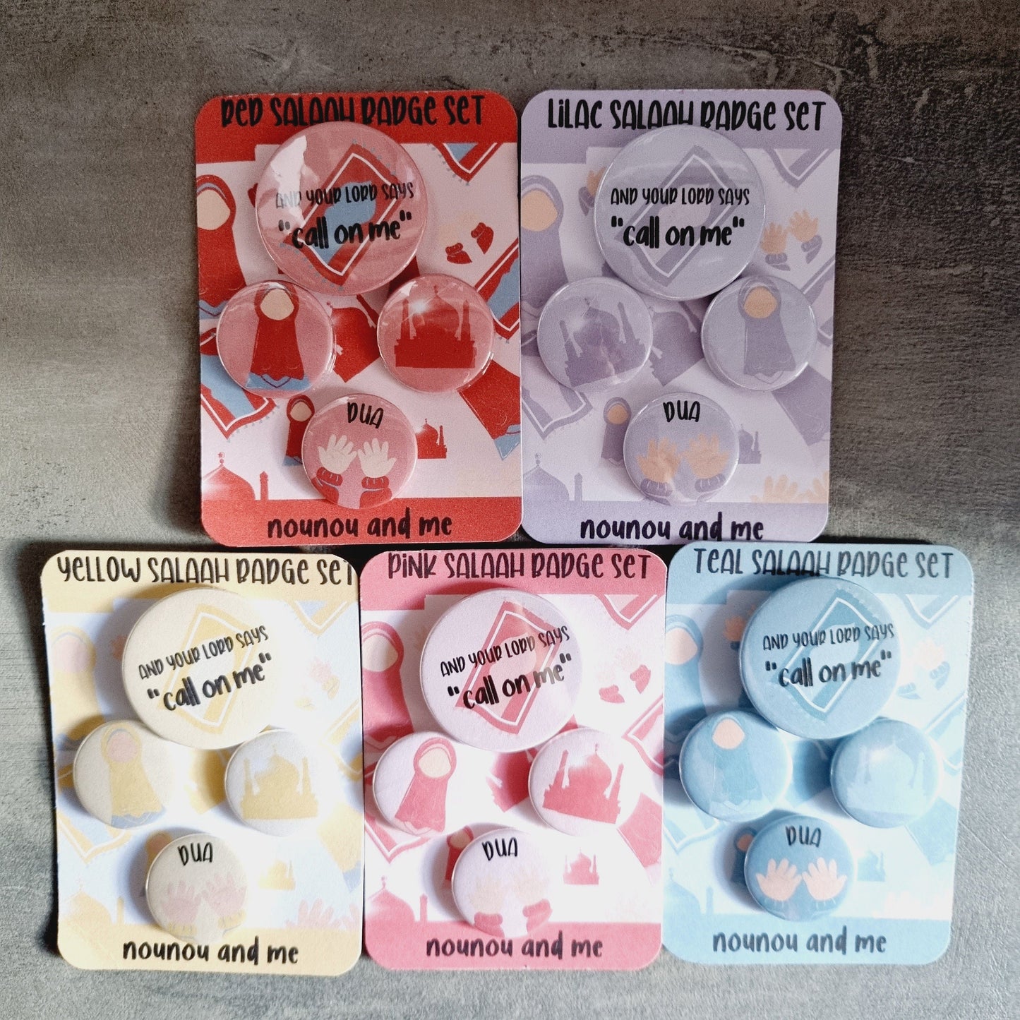 Girls Salah Badges My Store