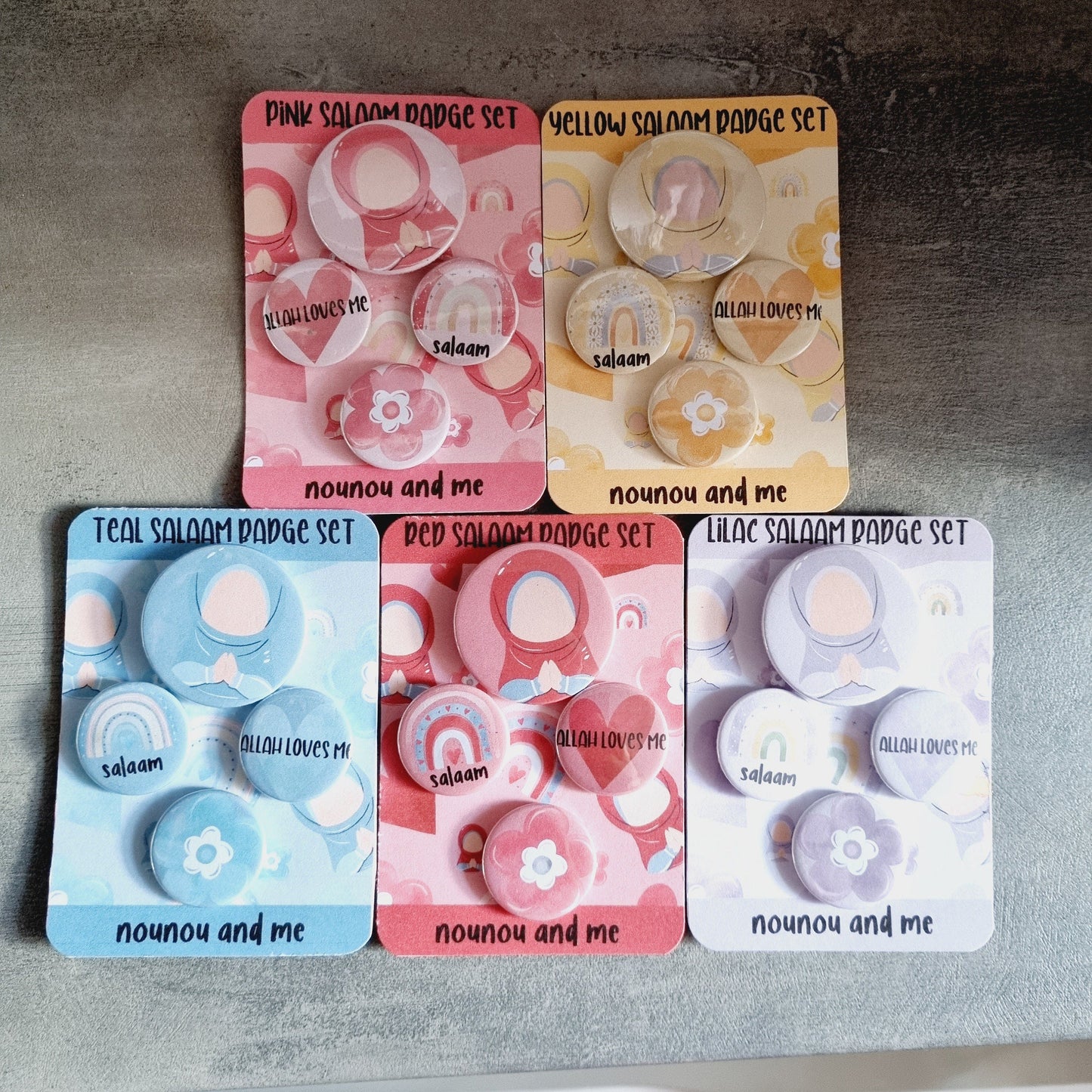 Girls Salaam Badges My Store