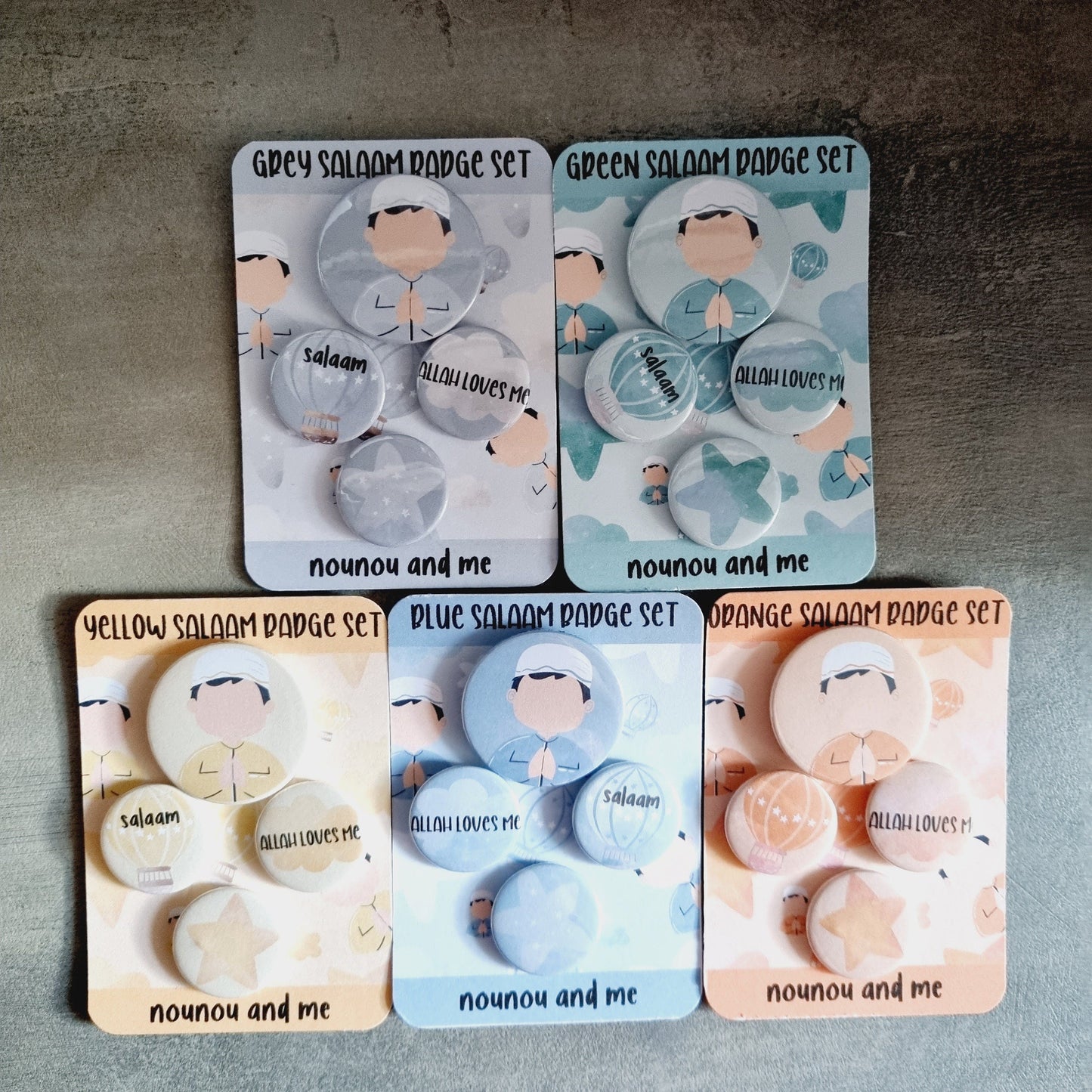Boys Salaam Badges My Store
