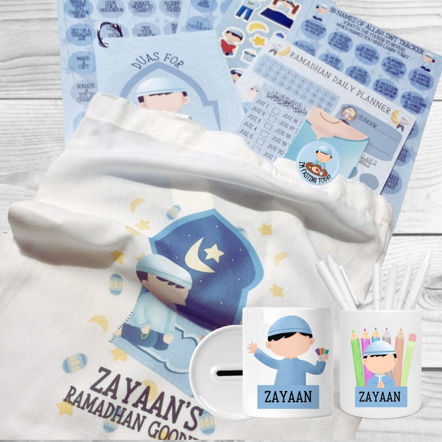 Islamic Ramadan Children's Gift Pack, Daily Muslim Planner My Store