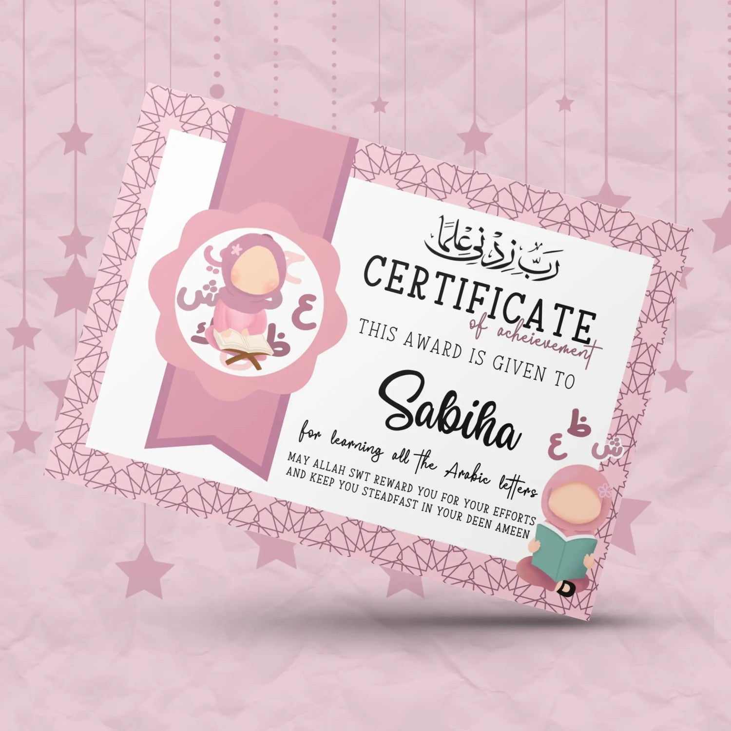 Charts & Certificates - NouNou and Me