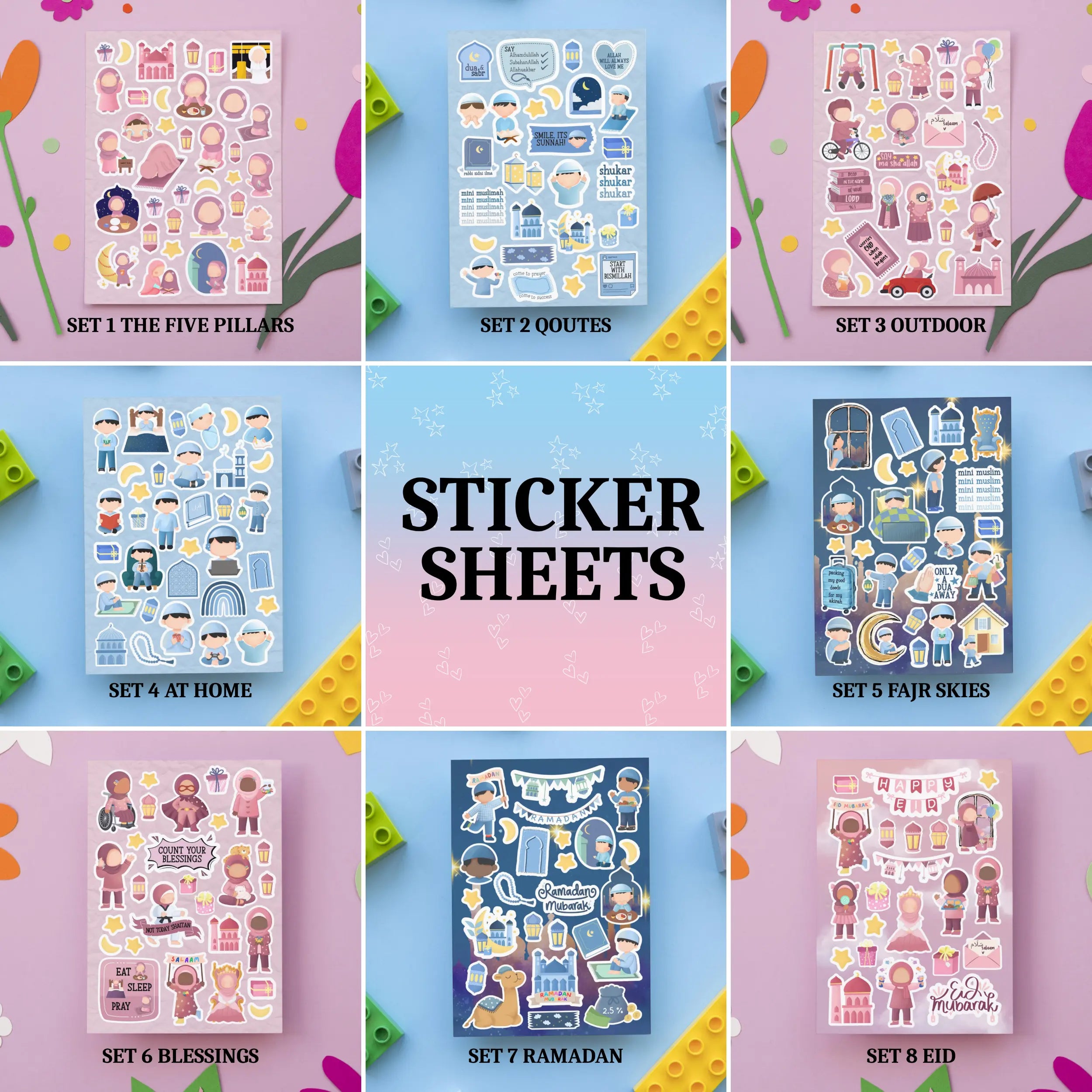 Sticker Sheets - NouNou and Me