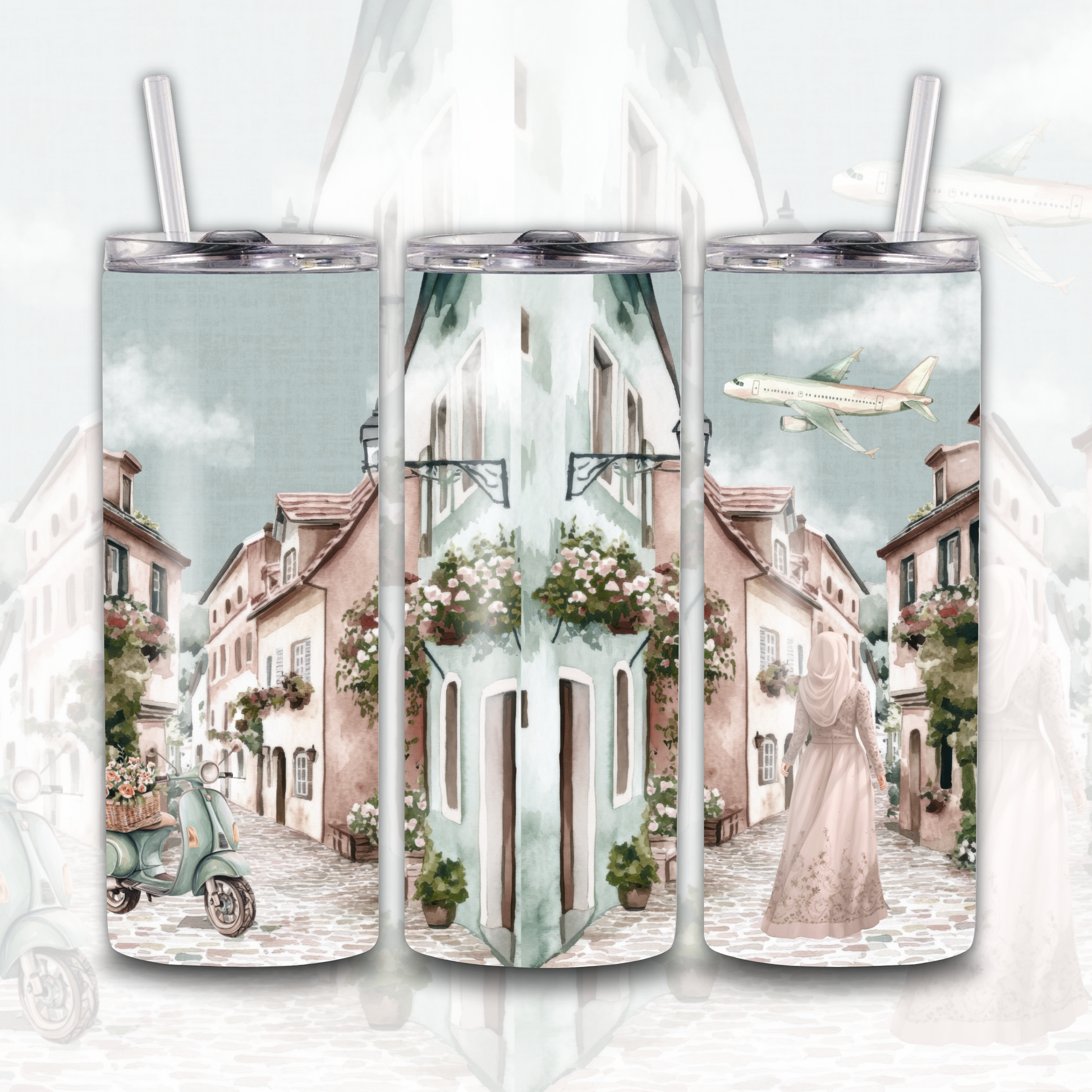 Hijabis In The City 15oz Tumbler NouNou and Me