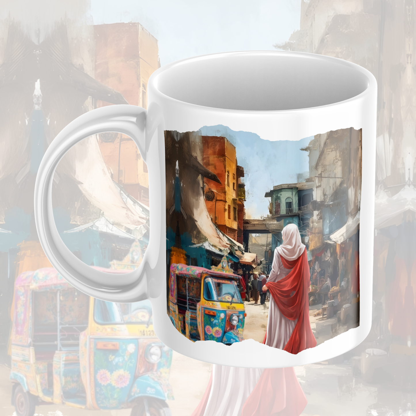 Hijabis In The City 11oz Mug NouNou and Me