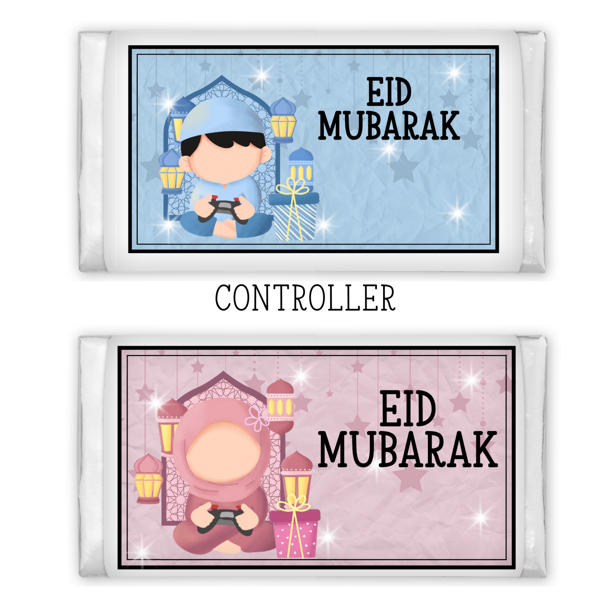 Personalised Eid Milk Chocolate Bar My Store