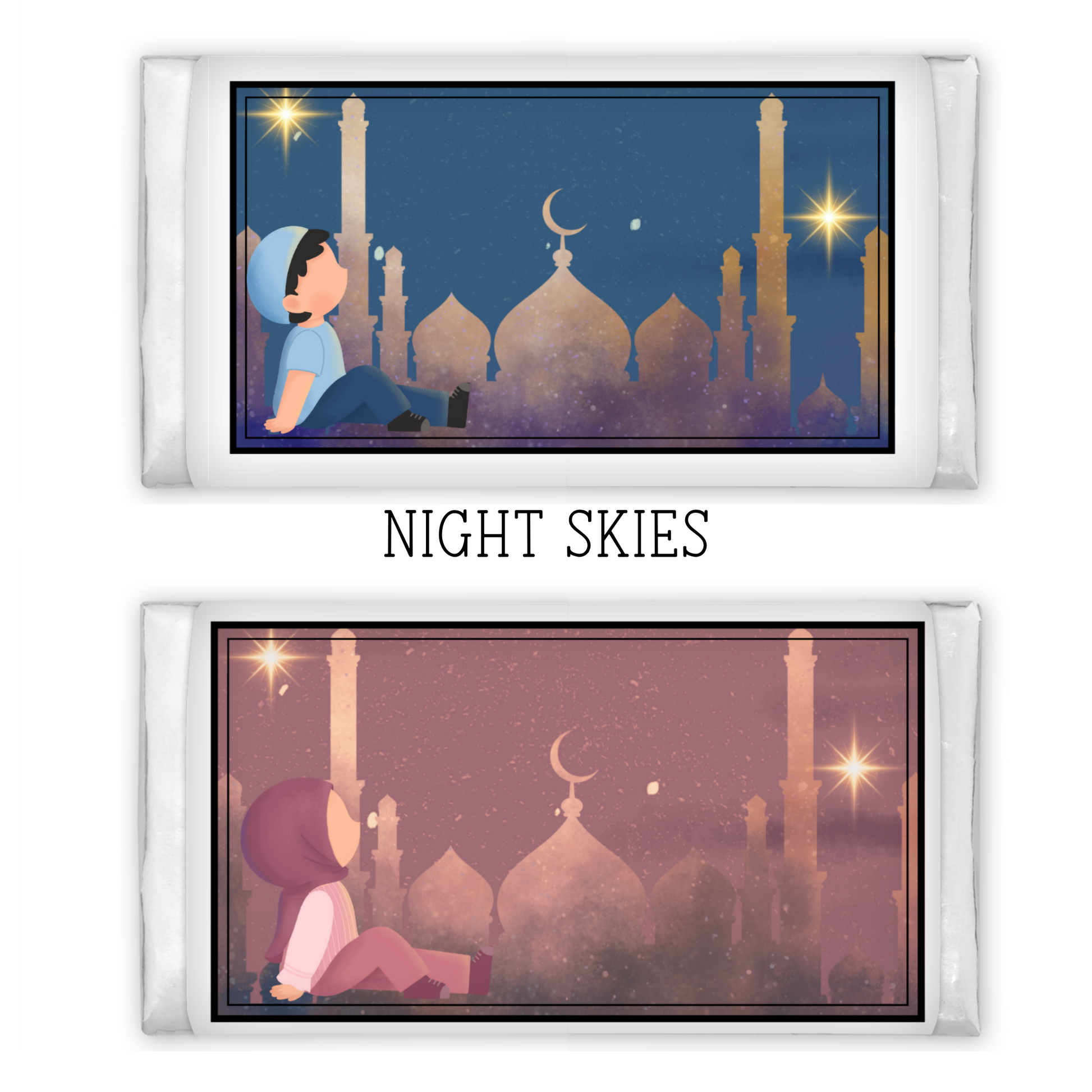 Personalised Eid Milk Chocolate Bar My Store