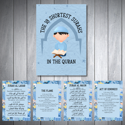 18 Short Surahs from the Quran