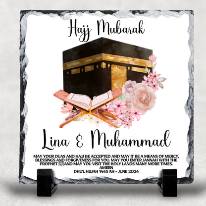 Personalised Hajj/Umrah Slate My Store