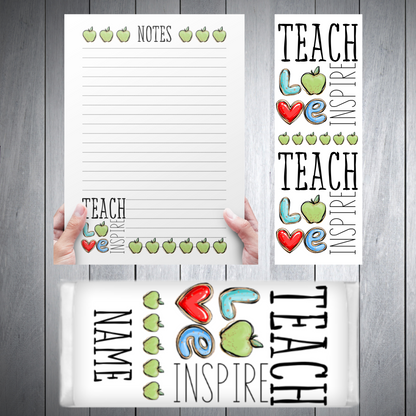 Teach, Love, Inspire Teacher Gifts My Store