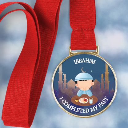 Children's I fasted Medal NouNou and Me