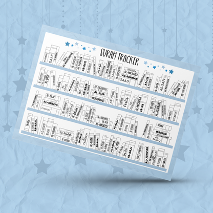 Colour in Surah Tracker