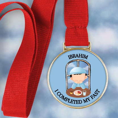 Children's I fasted Medal NouNou and Me