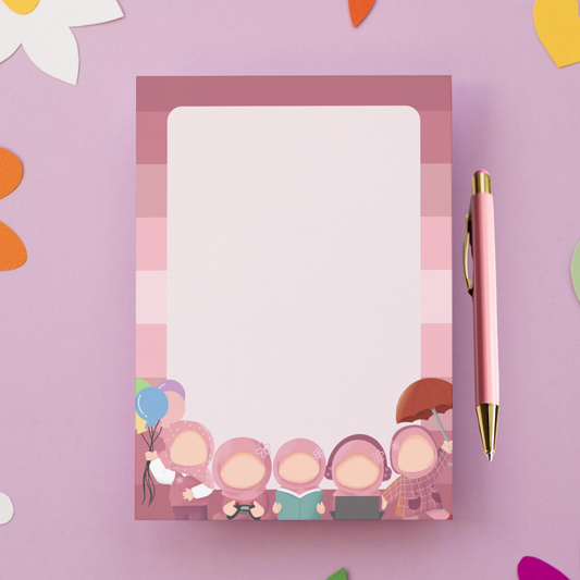 Mini Muslimah a5 Notepad