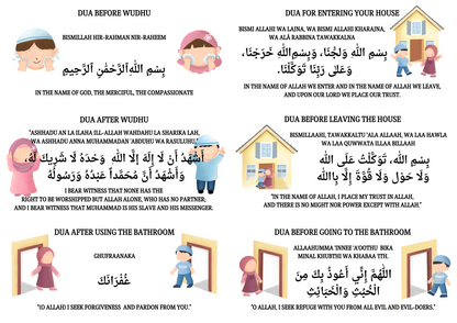 Clear Dua Stickers