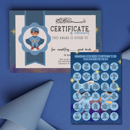 NEW FOR 2026 Junior Ramadan Good Deed Trackers